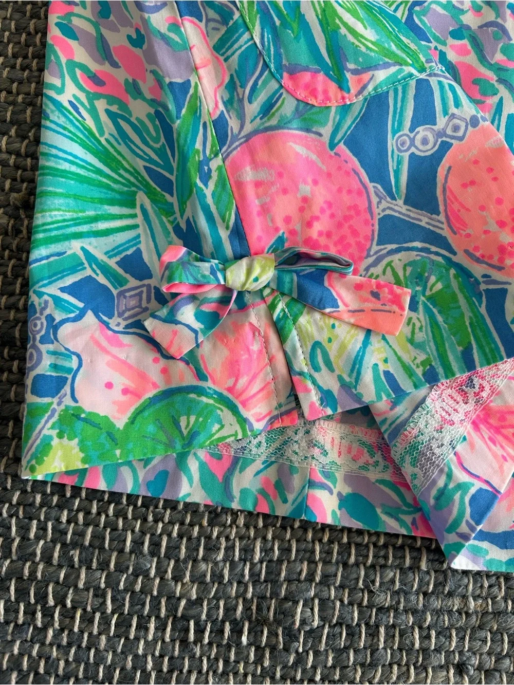 Lilly Pulitzer NWT Little Lilly Classic Shift Multi Swizzle Print - Picture 6 of 10